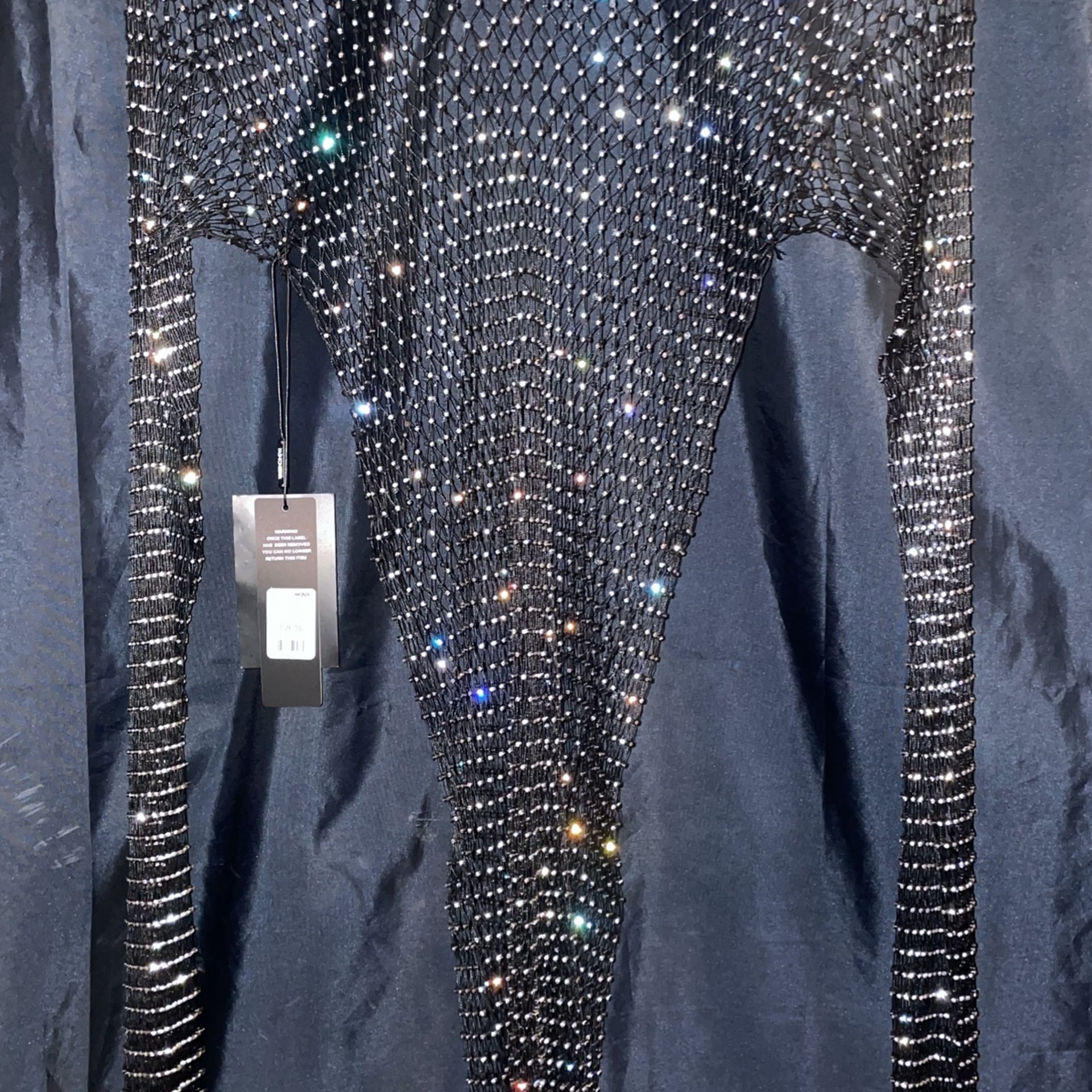 Fashion nova Bedazzled Fishnet Dress