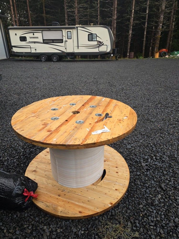 Wooden Spool
