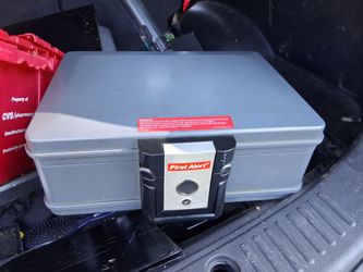 First Alert fireproof safe