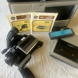 Vintage GE Camcorder 