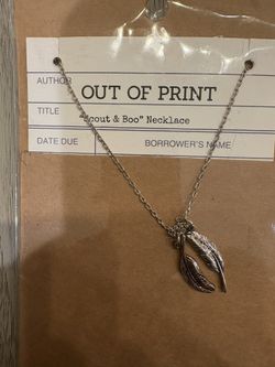 To Kill A Mocking Bird - Scout & Boo Feathers Necklace