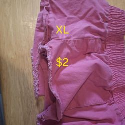 Xl Shorts Pink 