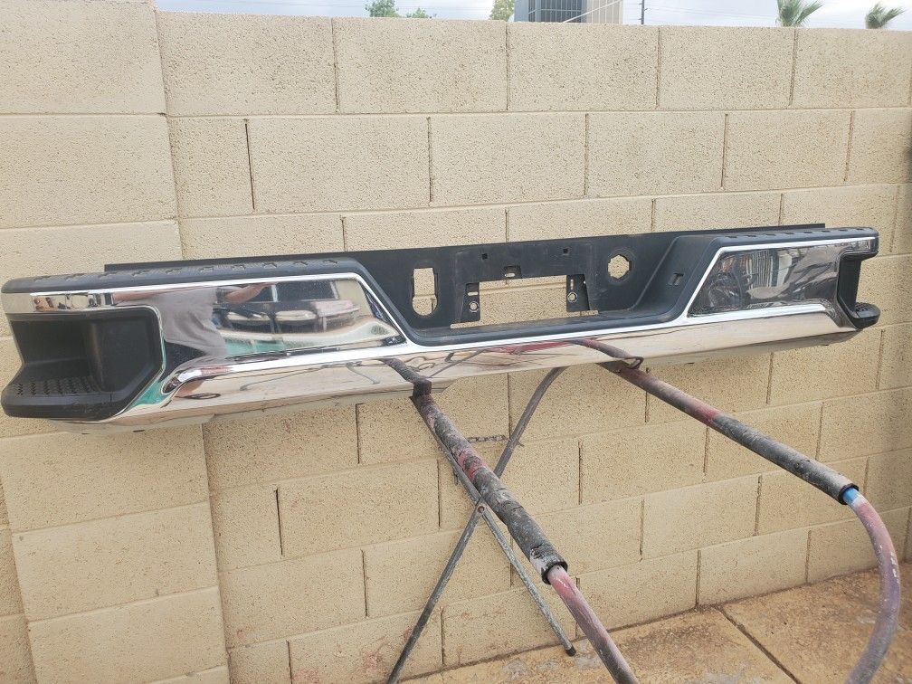 2024 silverado rear bumper