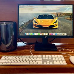 🍎Mac Pro Trash Can L-2013 3.7Ghz Quad-Core Intel Xeon E5 16GB RAM 500GB SSD 6GB VRAM AMD FirePro D500
