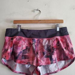 Lululemon Speed Up Short 2.5 Size 10.