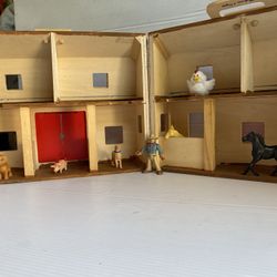 Wooden Farmer Included The Accessories