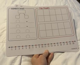Number Board, Ten Frame, Number Line, 100 Chart 