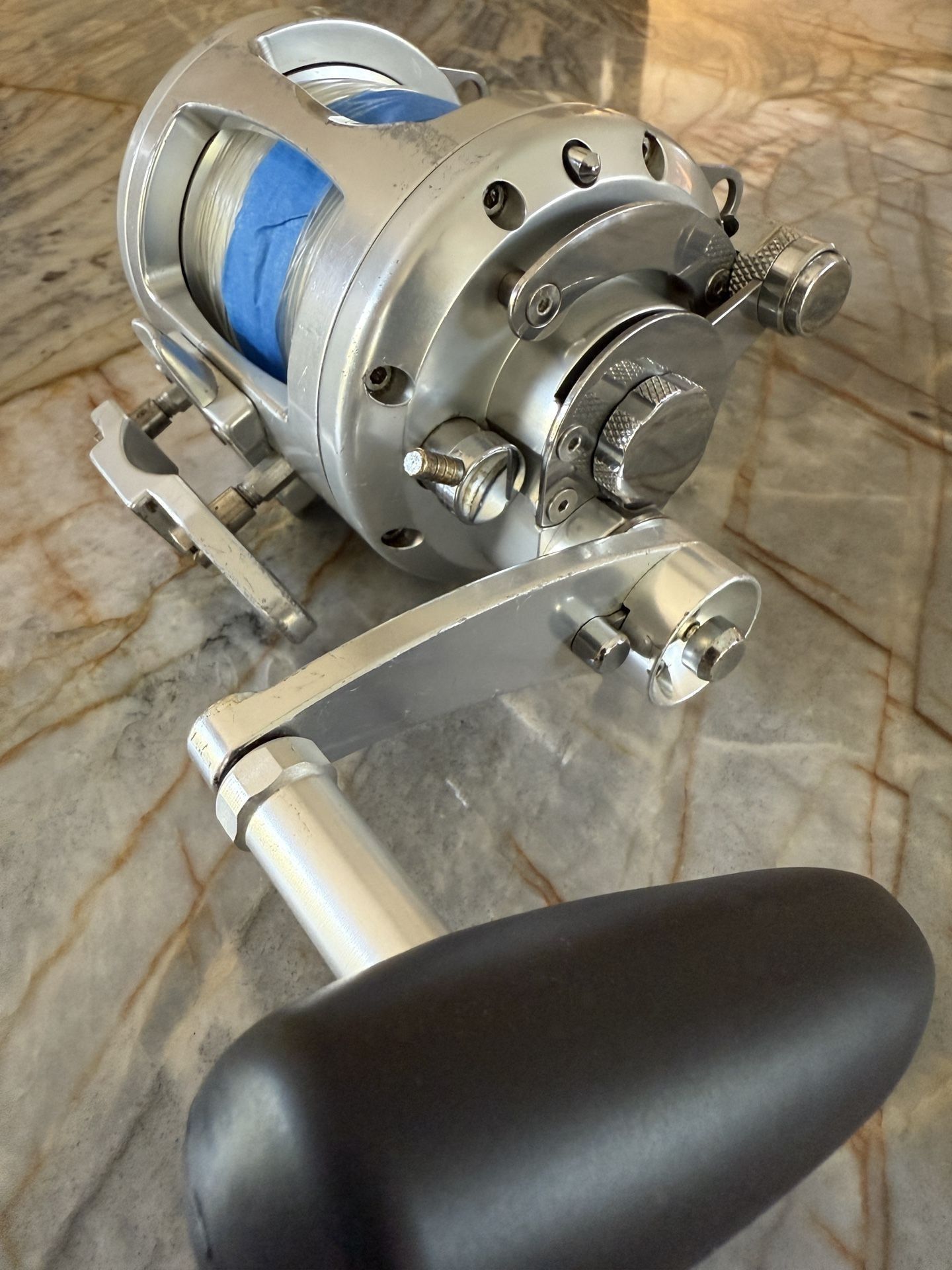 AVET PRO 30/2 Two Speed Fishing Reel + 100lb Braid And 60lb Top Shot ($700 MSRP) Now Only $325