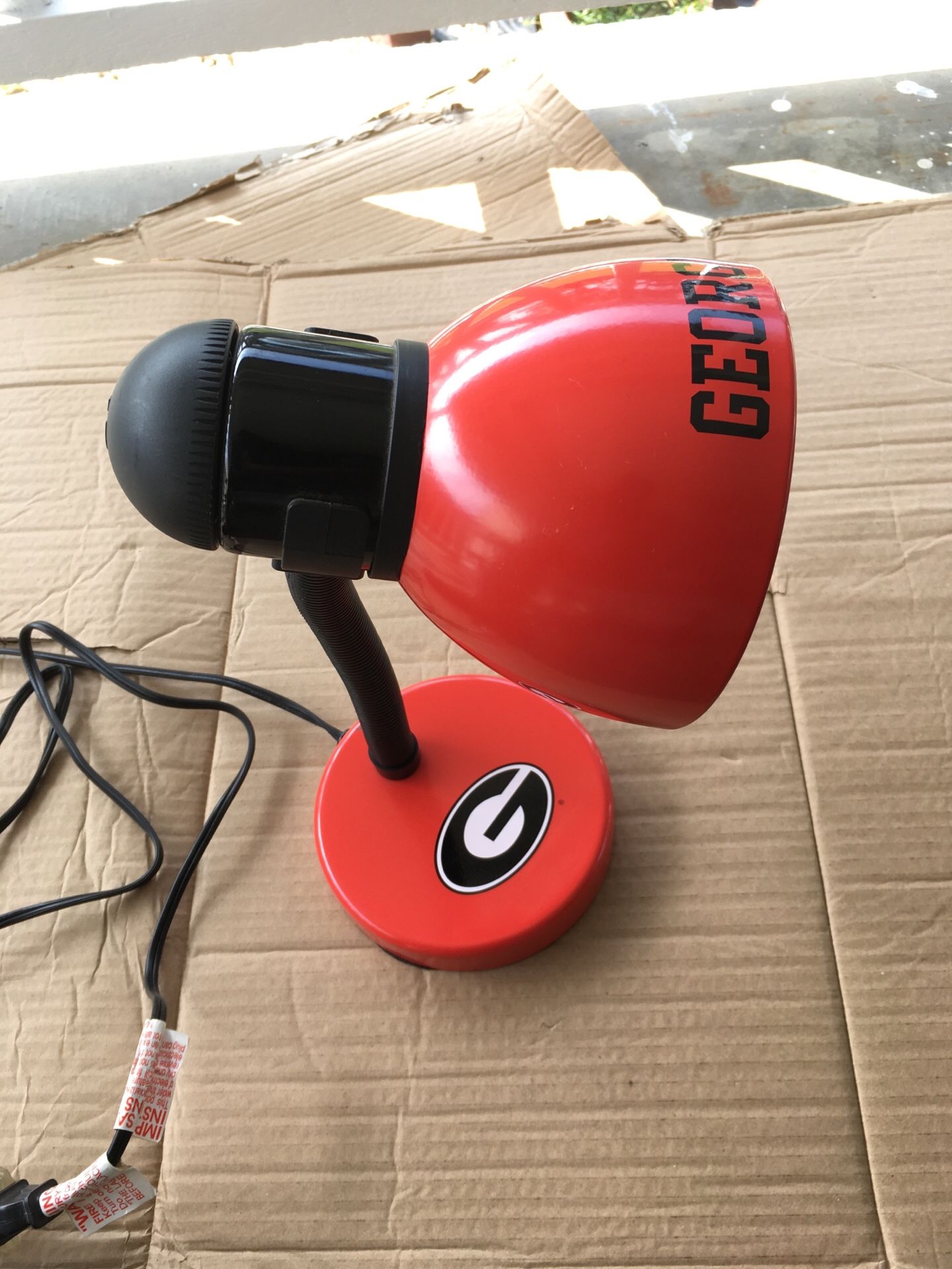 Georgia Bulldogs Lamp