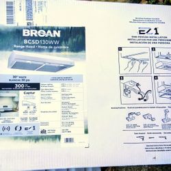 Broan Quiet Range Hood Exhaust New Stainless 