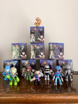 Set of 8 Funko Mystery Minis Science Fiction Series 1 Figures - Original Boxes Included