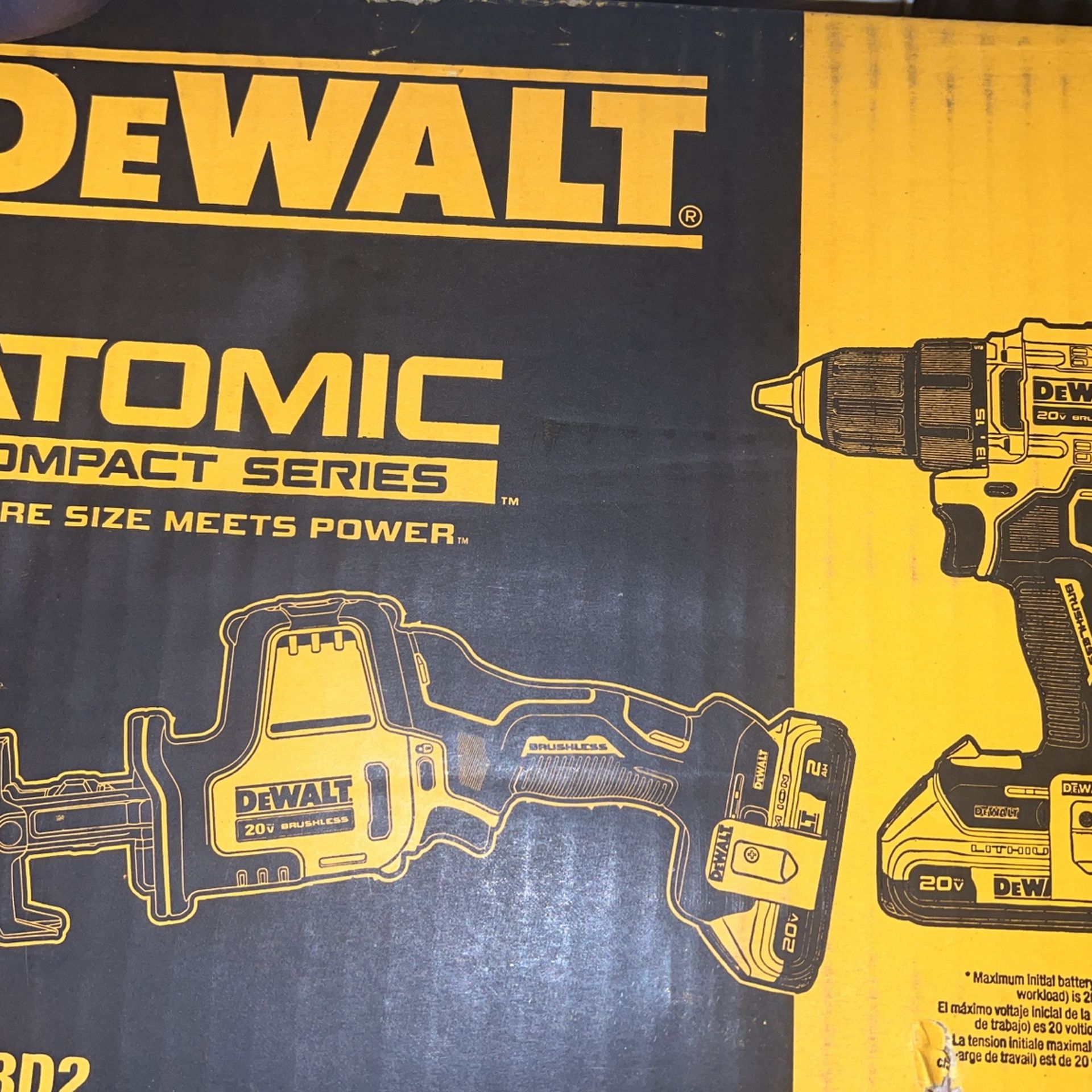 Dewalt In Unopened Box