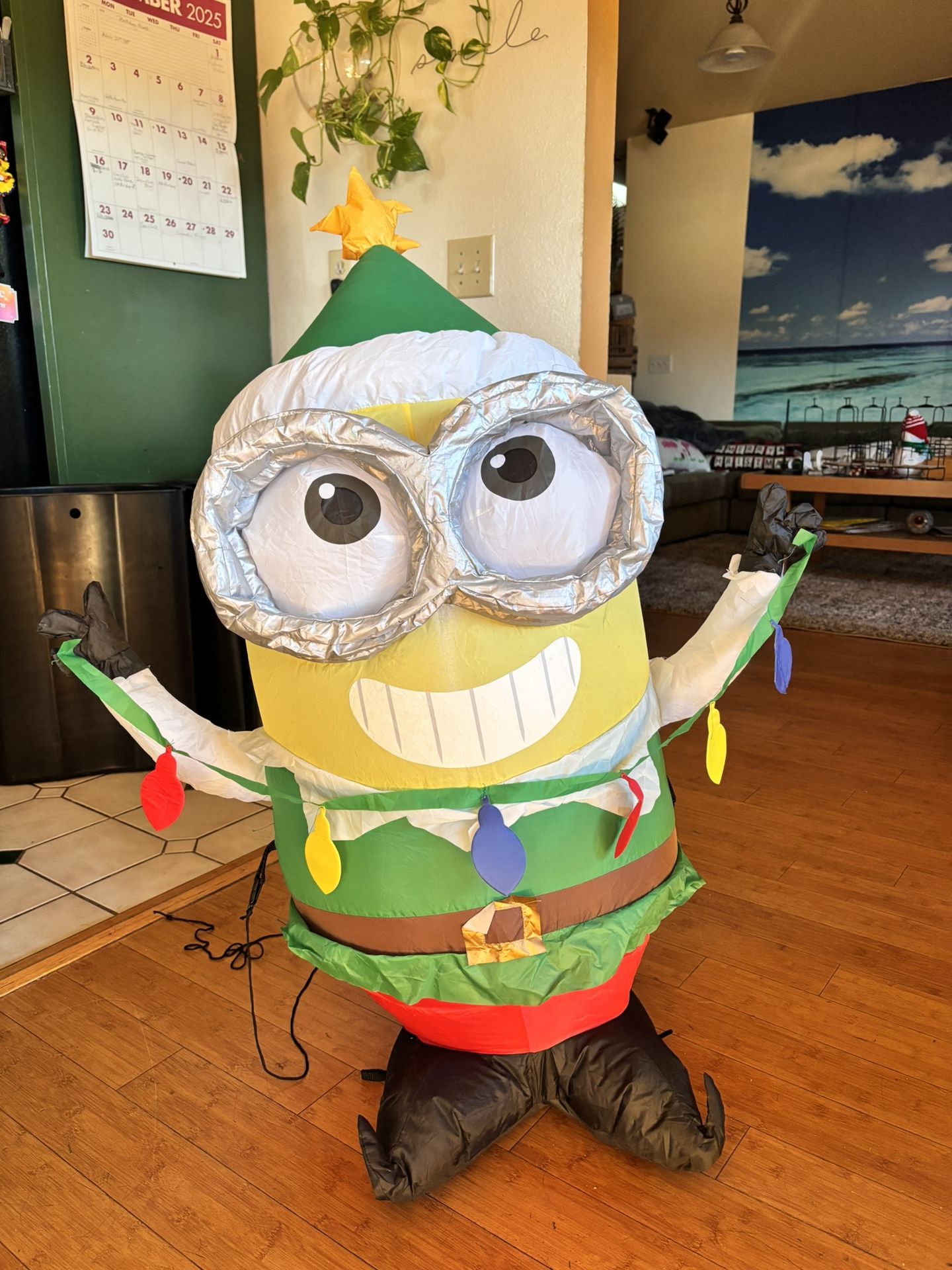 Blow Up Holiday Minion