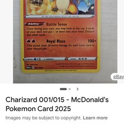 Pokémon Charizard 001/015