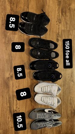all types of jordans