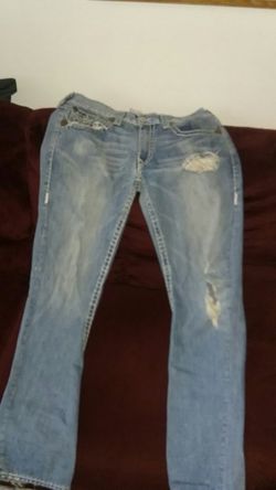 True Religion Blue Heans