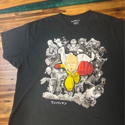 One Punch Man x Goat Crew T-Shirt Size 2XL