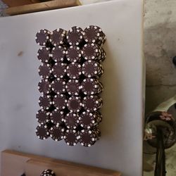 Brown Poker Chips