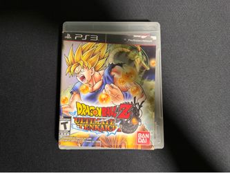 Vintage PS3 Dragon Ball Z Ultimate Tenkaichi Disk Game