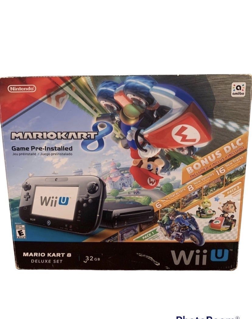 Nintendo Wii U With Box