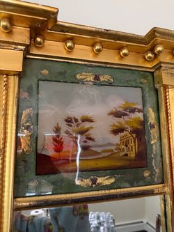 Antique Gold Mirror
