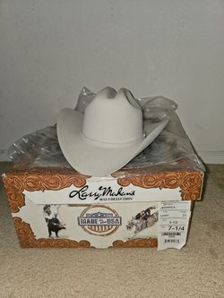 Cowboy hat: Larry mahan size 7 1/4