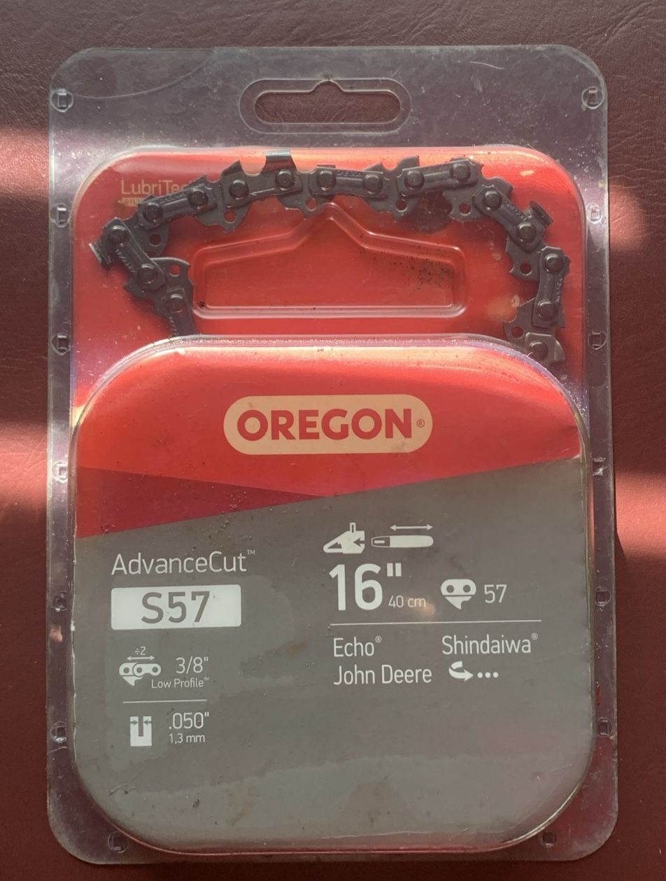 Oregon S55 Chainsaw Chain - Black 16" Brand New