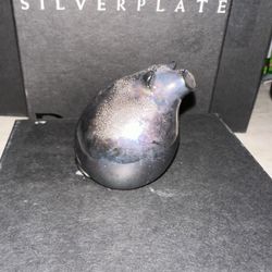 New Un Box ! Dansk INTERNATIONAL DESIGNS SILVER PLATE BARNYARD PIG PAPERWEIGHT