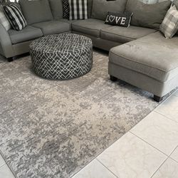 3 Piece Gray Sectional