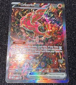 Oricorio ex Pokémon Card MEP 024 Holo