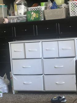 White Fabric Drawer (URGENT SELL)