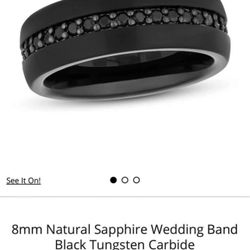 Mens Tungsten Ring