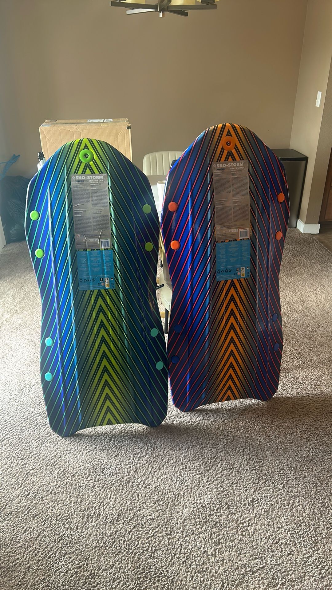 2 Never Used Sleds