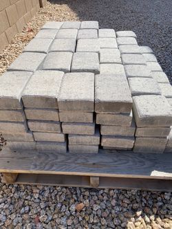 Grey Paver Bricks