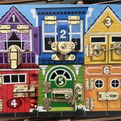 Melissa & Doug Latches Board Puzzle