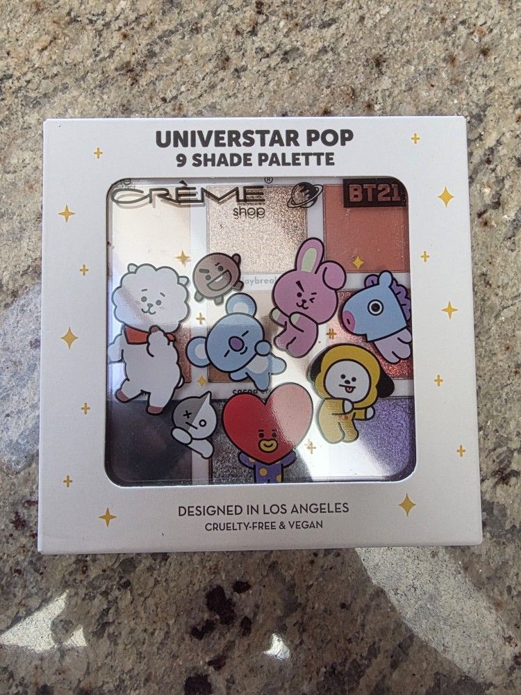 The Creme Shop BT21 Universtar Pop 9 Shade Palette