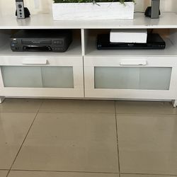 White Tv Stand