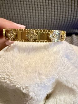 Stainless Steel 18K Gold Plated Bracelet