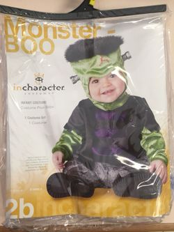 Franken-baby monster costume