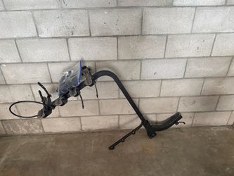 Hitch mount bike rack