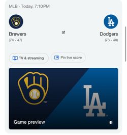 DODGER TICKETS