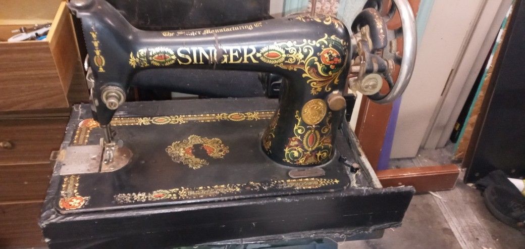 Old Singer Sewing Machine