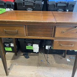 Antique sewing table desk