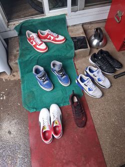 Lot of name brand shoes size 13