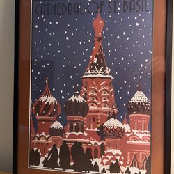 Cathedral of Saint Basil Art print