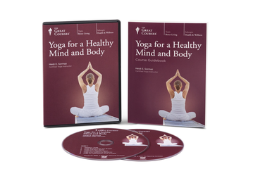 The Great Courses Yoga for a Healthy Mind and Body Course Guidebook + DVDs