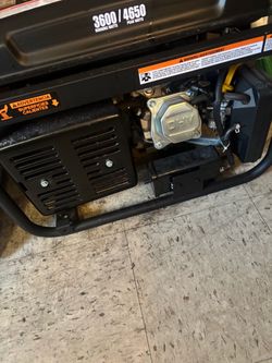 Portable Gas Generator 3600W / 4650W Peak