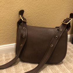 Coach Vintage Leather Shoulder Purse