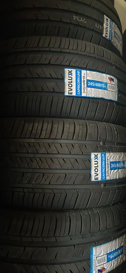New tires 245/40/19 evolux tires $130 each plus tax