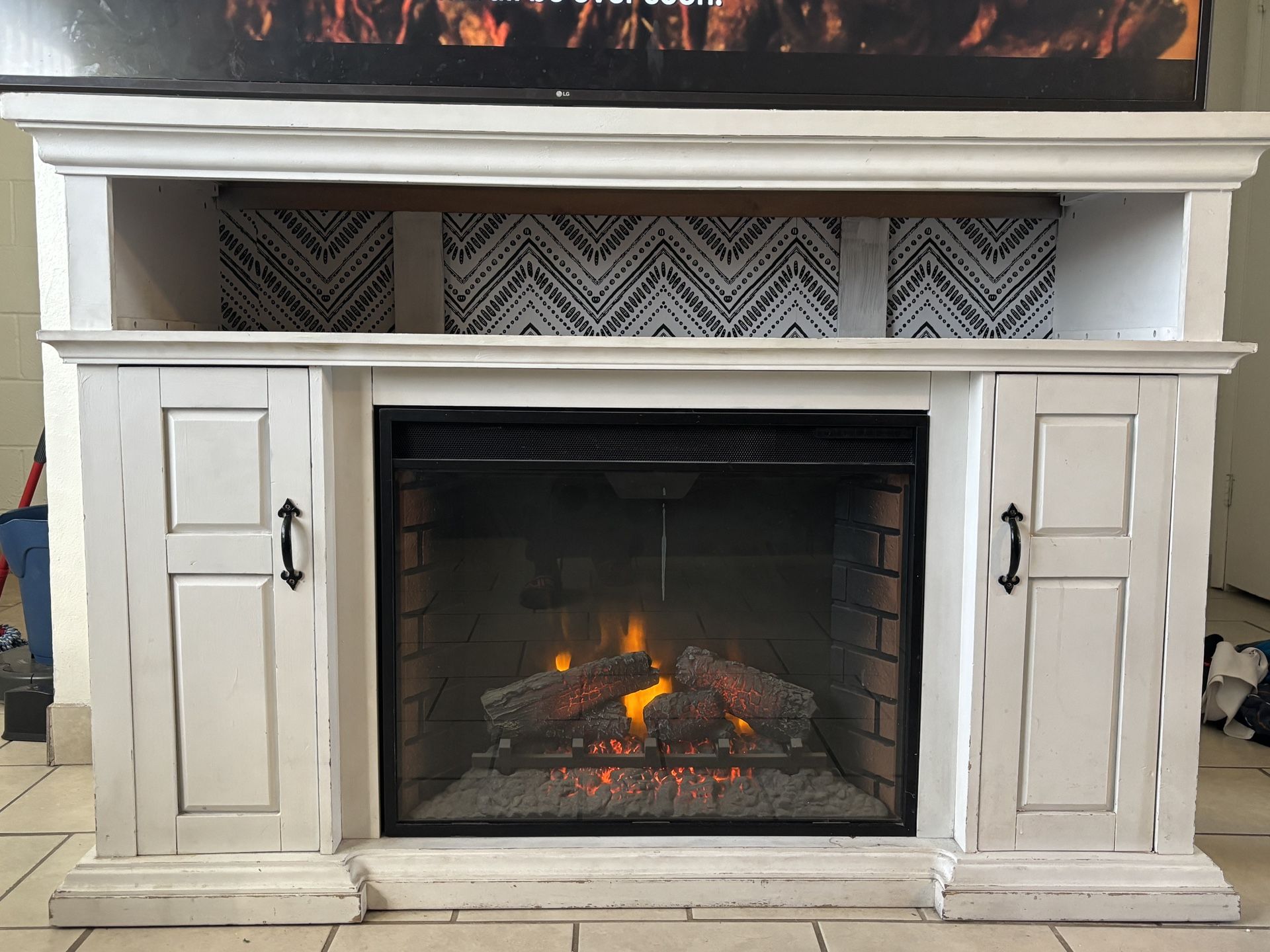 Electric Fireplace Tv Stand